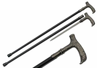 Detailed Eagle Cane Sword