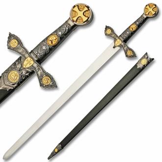 KNIGHTS TEMPLAR SWORD (GOLD)