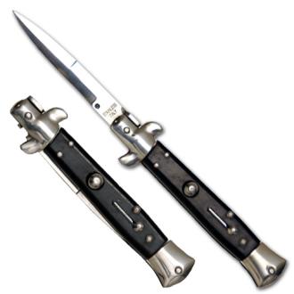 Black Automatic Knife Stiletto