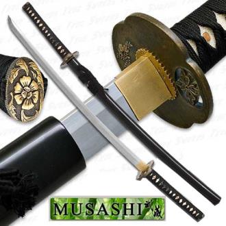 Musashi Kobuse Folded San Mai Handmade Sword Harmony