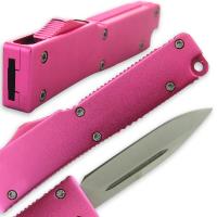 933-5 PK - Electrifying California Legal OTF Dual Action Knife Pink