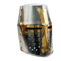 HM-0902 - Brass Crusader Great Helmet