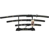 SW-68L-4 - 3 Pcs Samurai Sword Set