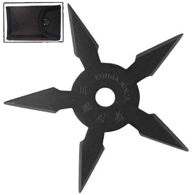 Khoga Ninja Set of 3 Sure Stick Five Point Shuriken Throwing Star