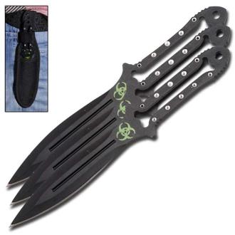 Bone Splicer 3 Piece Throwing Knives