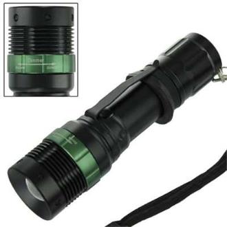 Bright LED Zoom Adjustable Luxeon Torch Light