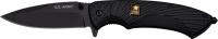 A-A1025BP - Officially Licensed US Army Spring Assisted Tactical Survival Knife BLACK