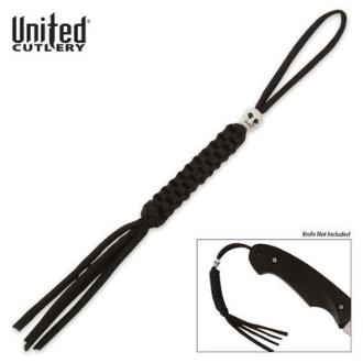 Paracord Knife Lanyard and Key Fob with Skull - UC2919