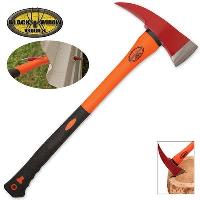 VD9769 - Black Widow Nordic Fire Axe Safety Orange Handle - VD9769