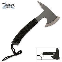XL1506 - Tomahawk Compact Full Tang Axe With Spike For Camping &amp; Hiking - XL1506