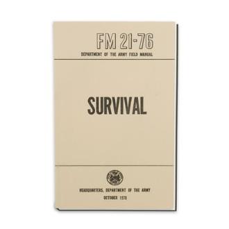Army Field Manual Survival MP093