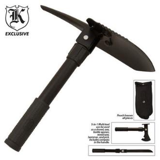 5-in-1 Survival Multi-Purpose Tool - BK1904