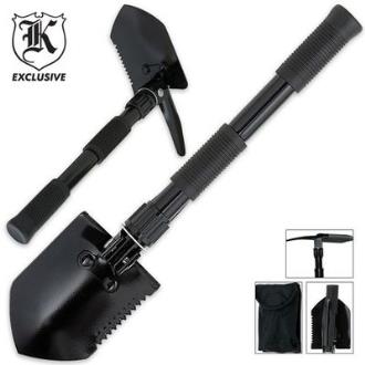 Folding Entrenching Survival Shovel E Tool - BK589