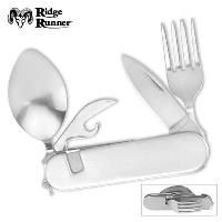 RR516 - Camp Tool with Knife Fork Spoon and Can Opener RR516