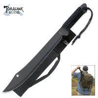 EGKH-30 Inches Tactical Machete-hand Forged Blade-truck Leaf