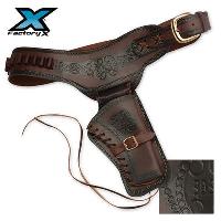 FX001S - Single Right Draw Six-Gun Pistol Holster FX001S