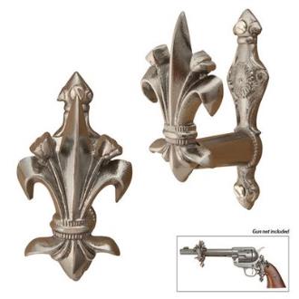 3 Fleur De Lis Sword Hangers - SZ203308