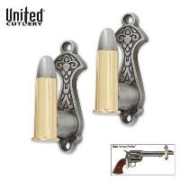 UC2959 - United Bullet Shaped Gun Holders 2 Pc Set UC2959