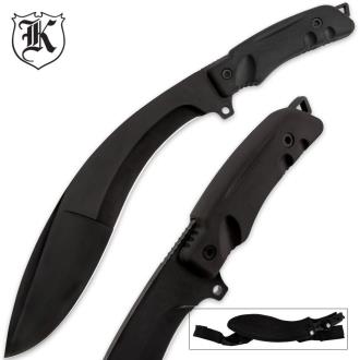 Extreme Duty Full Tang Kukri Knife With Leg Sheath