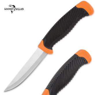 Wahoo Killer Fillet Knife Orange and Black