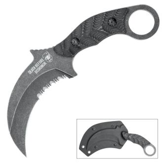 Death Before Dishonor Micarta Karambit