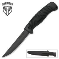 17-BK3320 - Bushmaster Multipurpose Fillet Knife with Sheath - Black