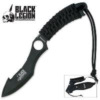 BV138 - Black Legion Wilderness Survival Knife - BV138