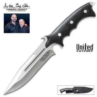 United Cutlery Gil Hibben Legacy Knife with Leather Sheath - GH5027
