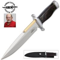17-GH5047 - Gil Hibben Old West Fixed Blade Boot Knife With Sheath