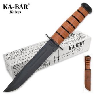 Ka-Bar Usmc Tactical Bowie Knife - Kb1217
