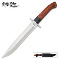 17-RR466 - Ridge Runner Montana Toothpick Bowie Knife with Sheath