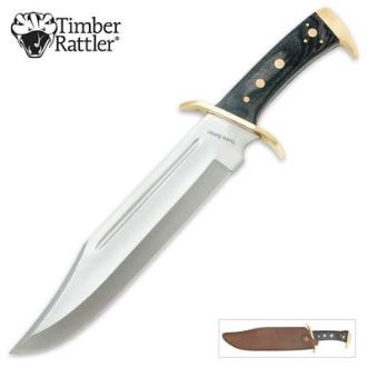 Timber Rattler Western Outlaw Bowie Knife TR65