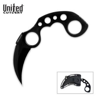 United Cutlery Undercover Black Karambit Dagger Knife - UC1466B