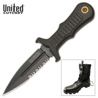United Cutlery Sub Commander Black Mini Boot Knife - UC2724