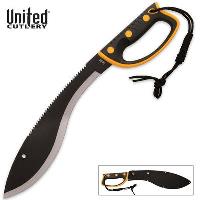 UC2779 - United Survival Sawback Kukri W/Sheath - UC2779