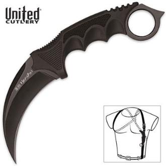 United Cutlery Honshu Karambit Black Shoulder Harness - UC2791