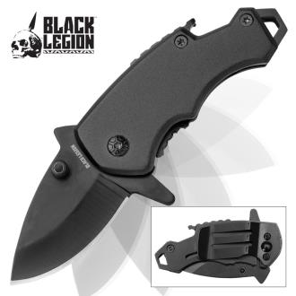 Black Legion Dark Mini Multifunctional Assisted Opening Pocket Knife