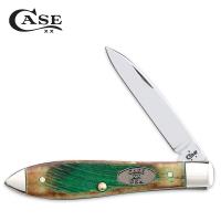 19-CA51582 - Case Sawcut Clover Bone Teardrop Pocket Knife