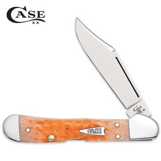 Case Peach Bone Mini Copperlock Pocket Knife