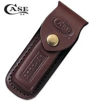19-CA980 - Case Trapper Pocket Knife Leather Sheath