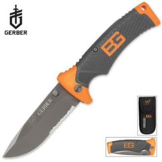 Gerber Bear Grylls Ultimate Pocket Knife & Sheath - GB0752