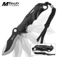 19-MC09068 - MTech Xtreme Turbine Pocket Knife - Exclusive Ballistic Assisted Opening Action