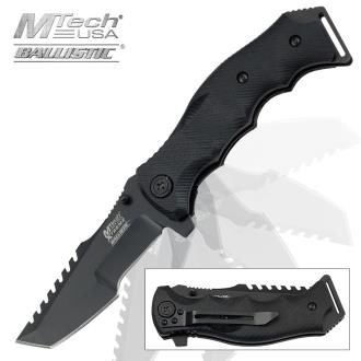 Mtech USA Xtreme Ballistic Pocket Knife Assisted Opening