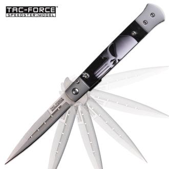 Tac Force Folding Pocket Knife Skull