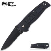 19-RR612 - Ridge Runner Tactical Pocket Knife Black