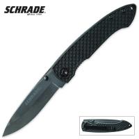 19-SC2860 - Schrade Ceramic Liner Lock Drop Point Folding Pocket Knife
