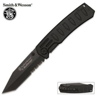 Smith & Wesson Bullseye Pocket Knife Tanto - SWCK112S