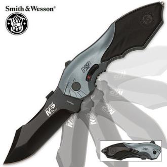 Smith & Wesson M&P Assisted Opening Pocket Knife Gun Metal - SWMP5LB