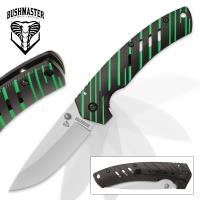 19-UC3189 - Bushmaster Green Venom Pocket Knife