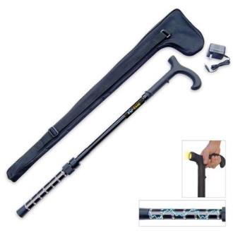 Zap Self Defense Cane with Flashlight - PECANE